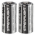 Streamlight 85175 CR123A Lithium Batteries  Silver/Black 3 Volts (2) Single Pack