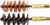 OTIS BORE BRUSH .50 CAL 2-PK 1-NYLON 1-BRONZE 8-32MM THREAD