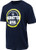 BERETTA T-SHIRT RETRO BUSA LOGO LARGE NAVY BLUE<