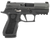Sig Sauer 320XC9BXR3PR2 P320 XCompact 9mm Luger 15+1 3.60" Carbon Steel Barrel, Black Nitron Optic Ready/Serrated SS Slide, Black Stainless Steel Frame w/Picatinny Rail, Black XCompact Polymer Grips