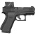Glock 43X MOS8 9mm Luger, 3.41" Barrel, 15+1, Black nDLC