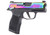 Sig Sauer P365X Rainbow 9mm Luger, 3.1" Barrel, 12+1, Black Polymer / Rainbow Titanium