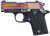 Sig Sauer P238 Titanium Rainbow .380 ACP, 2.7" Barrel, 6+1, Black Anodized / High Polished Rainbow Titanium PVD