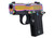 Sig Sauer P238 Titanium Rainbow .380 ACP, 2.7" Barrel, 6+1, Black Anodized / High Polished Rainbow Titanium PVD