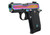 Sig Sauer P938 Titanium Rainbow 9mm Luger, 3" Barrel, 7+1, Black Anodized / High Polished Rainbow Titanium PVD