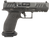 Walther Arms 2897008 PDP Pro Full Size Frame 9mm Luger 20+1 4.50" Black Steel Barrel, Black Optic Ready/Serrated Steel Slide, Black Steel Frame w/Picatinny Rail, Textured Polymer Grip
