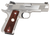 Colt Mfg O4012XSZ Combat Elite Commander 1911 45 ACP 8+1 4.25" Stainless National Match Barrel, Brushed Stainless Serrated Slide & Frame w/Beavertail, Double Diamond Checkered Wood Grip, Ambidextrous