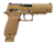 Sig Sauer M17 9mm Luger, 4.7" Barrel, 10+1, Coyote Tan / Coyote M17 PVD