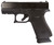 Glock 43X MOS 9mm Luger, 3.41" Barrel, 15+1, Black nDLC