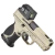 Smith & Wesson Spec Series VI M&P9 M2.0 Metal Compact 9mm Luger, 4" Barrel, 15+1, Champagne Cerakote / Black Armornite