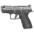 Smith & Wesson PC M&P Shield X Carry Comp 9mm Luger, 3.6" Barrel, 15+1, Black Armornite