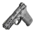 Smith & Wesson PC M&P380 Shield EZ M2.0 .380 ACP, 3.8" Barrel, 8+1, Stainless / Black Armornite