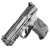 Smith & Wesson M&P9 M2.0 9mm Luger, 4.25" Barrel, 17+1, Black Armornite