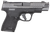Smith & Wesson PC M&P9 Shield Plus Carry Comp 9mm Luger, 4" Barrel, 10+1, Gray Armornite