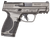 Smith & Wesson M&P9 M2.0 Metal Compact 9mm Luger, 3.6" Barrel, 15+1, Tungsten Gray Cerakote / Black Armornite