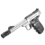 Smith & Wesson PC SW22 Victory Target .22 LR, 6" Barrel, 10+1, Stainless / Silver