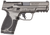 Smith & Wesson M&P9 M2.0 Metal Compact 9mm Luger, 4" Barrel, 15+1, Gray