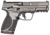 Smith & Wesson M&P9 M2.0 Metal Compact 9mm Luger, 4" Barrel, 15+1, Tungsten Gray Cerakote