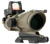 Trijicon 100554 ACOG ECOS Combo Flat Dark Earth 4x32mm Illuminated Green Crosshair .223/5.56 BDC Reticle