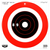 Birchwood Casey 37211 Rigid DH Bullseye Tagboard Hanging 12" x 12" Black/Orange 10 Pk.