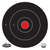 Birchwood Casey 35012 Dirty Bird  12" Bullseye Tagboard Hanging Black/White 12 PK