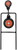 Champion Targets 40875 Gong Spinner Target 3" Top Target/4.7" Bottom Target Black/Orange Steel Bullseye Standing