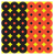 Birchwood Casey 34117 Shoot-N-C Reactive Target Self-Adhesive Paper Circle w/Diamond Center 432 Pasters