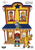 Birchwood Casey 35564 Pregame  Saloon/Patrons Paper Hanging Universal 12" x 18" Multi-Color 8 Per Pkg