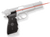 Crimson Trace 011170 Lasergrips  Fits Browning Hi-Power, Red Laser 633nM Wavelength 5mW Output, Black Polymer