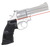 Crimson Trace 011290 Lasergrips  Fits S&W K & L Frames Round Butt, Red Laser 633nM Wavelength 5mW Output, Black Polymer