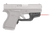 Crimson Trace 0143801 LG-443 Laserguard  Compatible w/Glock 42/43, Red Laser Black Polymer
