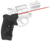 Crimson Trace 0119501 Lasergrips  Fits Ruger SP101, Red Laser 633nM Wavelength 5mW Output, Black Polymer