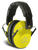 Walker's GWPFPM1YL Pro Low Profile Passive Muff 22 dB Over the Head Black/Yellow Polymer