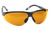Walker's GWPXSGLAMB Sport Glasses Elite Adult Amber Lens Polycarbonate Black Frame