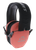 Walker's GWPRSMPASCOR Razor Slim Passive Muff 27 dB Over the Head Coral/Black Polymer