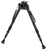 Harris Bipods 25CS Swivel 25C Swivel Stud, 13.50-27", Black Steel/Aluminum, Rubber Feet