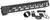 MIDWEST INDUSTRIES INC MICRM14 M-Series AR-15 6061 Aluminum Black Hard Coat Anodized 14"