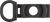 Magpul MAG492-BLK SGA Receiver Sling Mount  made of Steel with Melonite Black Finish for Mossberg 500, 590 & 590A1 with Magpul SGA Stock