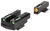 Kimber Mfg.,inc 4000154 Micro 9 Trulgo TFX Pro Sight Set  Green/Fiber Optic Orange Outline Front Sight-Green/Fiber Optic Black Outline Rear Sight