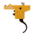 Timney Triggers 201 Featherweight  Curved Trigger with 3 lbs Draw Weight & Yellow/Black Finish for Mauser 98FN
