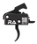 Rise Armament LE145AWP LE145 Tactical Single-Stage Curved Trigger with 4.50 lbs Draw Weight & Black Hardcoat Anodized Finish for AR-Platform Right