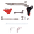 Timney Triggers ALPHAGLOCK34UBKBLACK Alpha Competition  9mm/40 S&W Red Fits Glock Gen 3-4