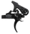 Geissele Automatics 05101 SSA  Two-Stage Curved Trigger with 4.25-4.75 lbs Draw Weight & Black Oxide Finish for AR-Platform