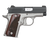 Kimber Mfg.,inc 3300206 Micro Two-Tone NS 380 ACP 7+1 2.75" Matte Black  Stainless Steel Slide Brush Polished Checkered Rosewood Grip