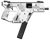 Kriss USA KV903PAD00 Vector SDP Gen3 9mm Luger 40+1 5.50" Black Nitride Threaded Barrel, Arctic Delta Cerakote Receiver w/Picatinny Rail, Rear Picatinny Rail, M-LOK Handguard, White Polymer Grip