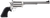Magnum Research BFR4570 BFR Long Cylinder Large Frame 45-70 Gov 5 Shot, 10" Brushed Stainless Steel Barrel, Cylinder & Frame, Black Rubber Grip, Exposed Hammer
