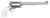Magnum Research BFR4570B BFR Long Cylinder Extra Large 45-70 Gov 5 Shot 10" Brushed Stainless Steel Barrel, Cylinder & Frame, Bisley White Laminate Grip, Exposed Hammer