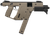 Kriss USA KV10PFD30 Vector SDP Enhanced G2 10mm Auto 33+1 6.50" Black Nitride Threaded Barrel, Flat Dark Earth Picatinny Rail Top & Bottom, MK5M Modular Rail