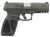 Taurus 1-G3B94B G3  Full Size Frame 9mm Luger 17+1 4" Matte Stainless Steel Barrel, OD Green Serrated Alloy Steel Slide, Black Polymer Frame w/Picatinny Rail, Textured Grip