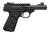 Browning 051610490 Buck Mark Micro SR 22 LR 10+1 4" Matte Black Threaded Bull Barrel, Serrated w/Picatinny Rail Slide, Matte Black Aluminum Frame, Black Overmolded UFX Grip